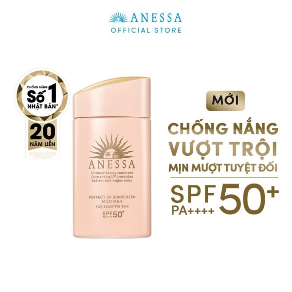 Sữa chống nắng dịu nhẹ cho da nhạy cảm