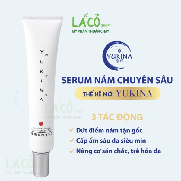 Serum Nám Tàn Nhang Làm Mờ Thâm Yukina 50g Kem Nám Nhật Bản Dứt điểm