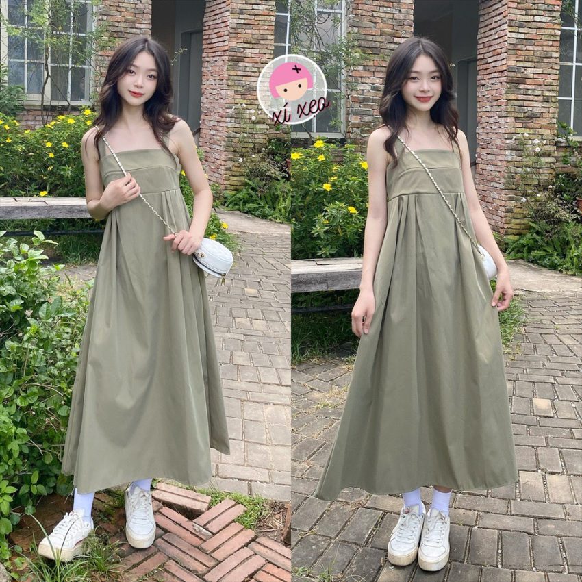 Váy Babydoll vải tơ mềm hai lớp, Đầm Babydoll cộc tay dáng xòe dài kèm váy  hai dây | Shopee Việt Nam