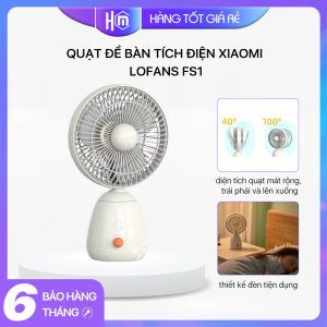 Quạt để bàn tích điện Lofans FS1