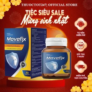 Viên Uống Movefix Hỗ Trợ Cải Thiện Tình Trạng Xương Khớp